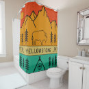 Search for bison shower curtains Yellowstone