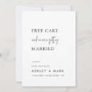 Search for cake wedding save the dates Minimalist