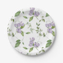 Search for purple flower plates Greenery
