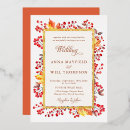 Search for october wedding invitations Botanical