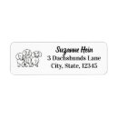 Search for long return address labels Doxie
