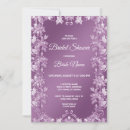 Search for lilac bridal shower invitations Stylish