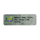 Search for denim return address labels Floral