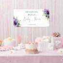 Search for floral banners Baby shower welcome