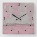 Search for pink and grey clocks Abstract
