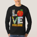 Search for i love school tshirts College