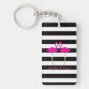 Search for pink flamingo key rings Black