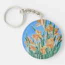 Search for daffodil round key rings Narcissus