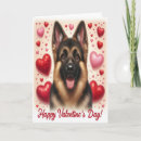 Search for german shepherd valentines day cards Puppy