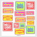 Search for awesome job stickers Well done