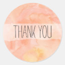 Search for orange thank you stickers Peach