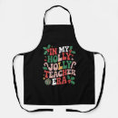 Search for holly jolly aprons Festive
