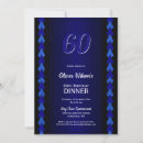 Search for dinner 60th birthday invitations Black