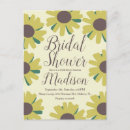 Search for sunflower postcards Bridal shower