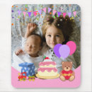 Search for birthday cake mousepads Pink