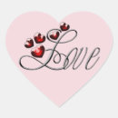 Search for love heart shape stickers Engagement