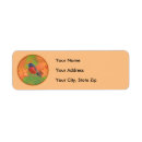 Search for oriole return address labels Orange