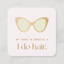 Search for sunglasses business cards Hair stylist