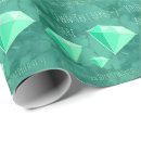 Search for emerald wrapping paper Gemstones