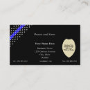 Search for police badge business cards Law enforcement