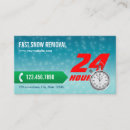 Search for snow removal business cards Professional