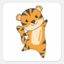 Search for tiger cat stickers Cute