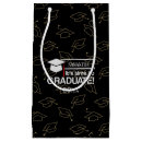 Search for graduation gift bags Black and white