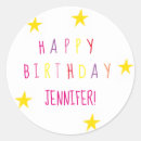 Search for star happy birthdays stickers Kids