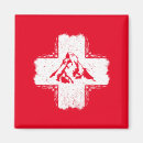 Search for crossed flags magnets Swiss