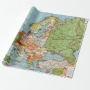 Search for europe wrapping paper Travel
