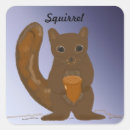 Search for squirrel with acorn stickers Squirrels