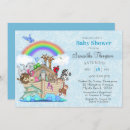 Search for noahs ark baby shower invitations Christian