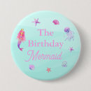 Search for mermaid badges Under the sea