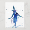 Search for witches postcards Purple