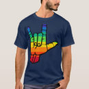 Search for deaf pride tshirts Alphabet