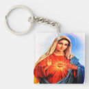 Search for blessed virgin key rings Religious