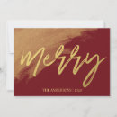 Search for gold christmas cards Burgundy