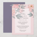Search for peach and lavender wedding invitations Budget