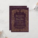 Search for burgundy quinceanera invitations Quinceañera
