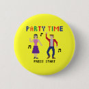 Search for party time badges Retro