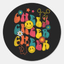Search for cheer squad stickers Cheerleader