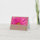 Search for pink gerbera thank you cards Pretty