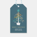 Search for christmas tree gift tags Mid century modern