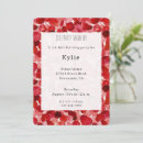 Search for red petals invitations Floral
