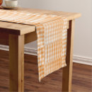 Search for orange and white table runners Abstract