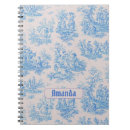 Search for toile notebooks Vintage