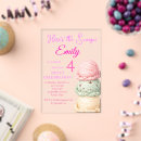 Search for 4 year old birthday girl cards invites Cute