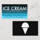 Search for ice cream shop business cards Creamery
