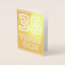 Search for 35 years birthday cards Thirty five years old