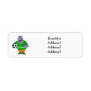 Search for hippopotamus return address labels Illustration